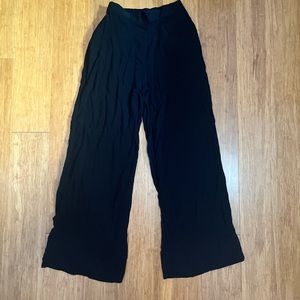 Black Flare Pants, Small